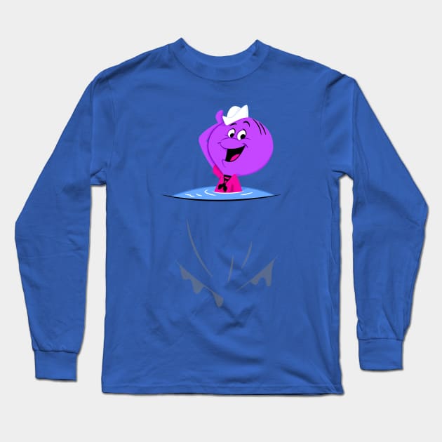 Slippery when Wet Long Sleeve T-Shirt by rustyj